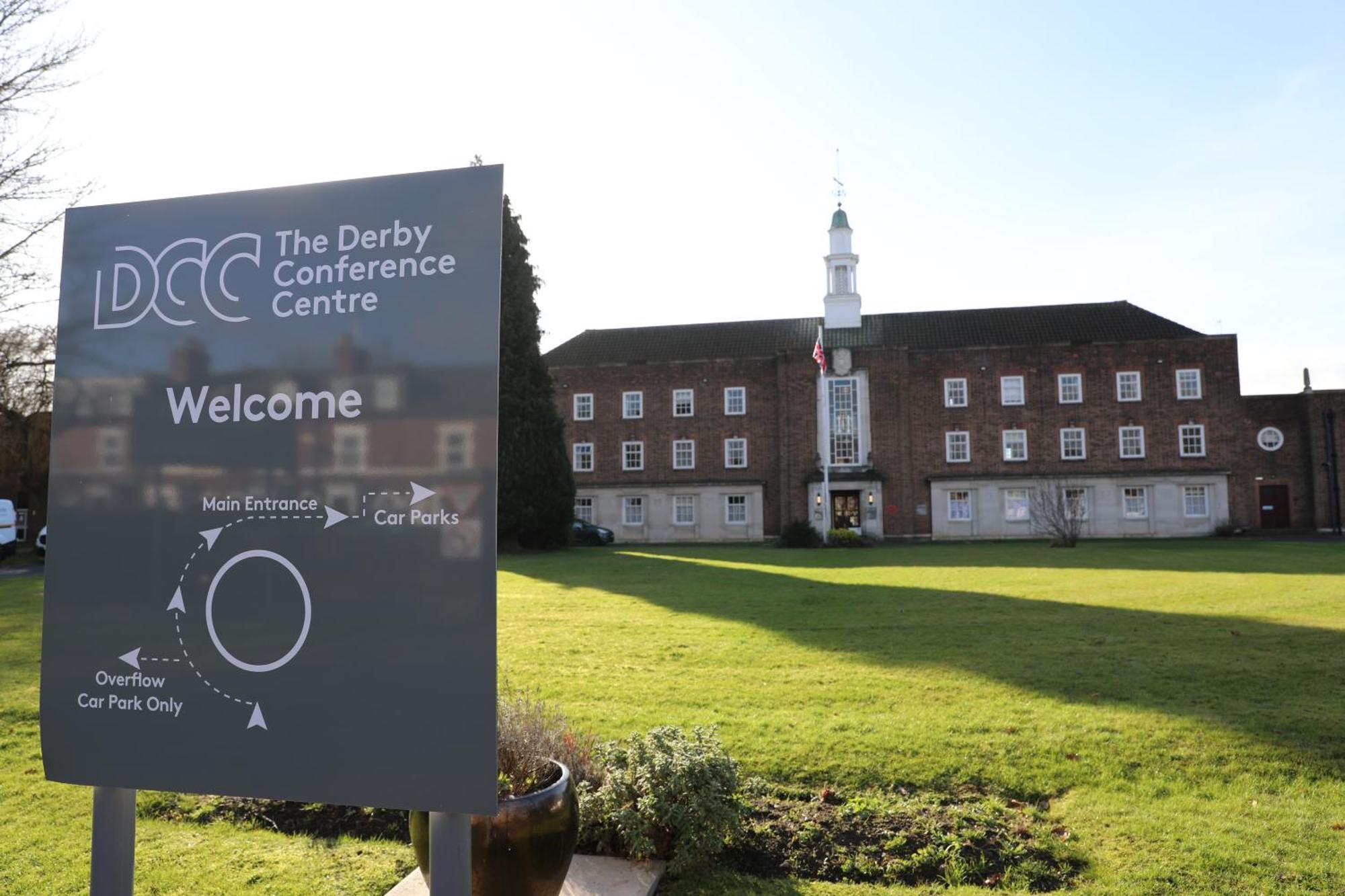 The Derby Conference Centre And Hotel Exterior foto